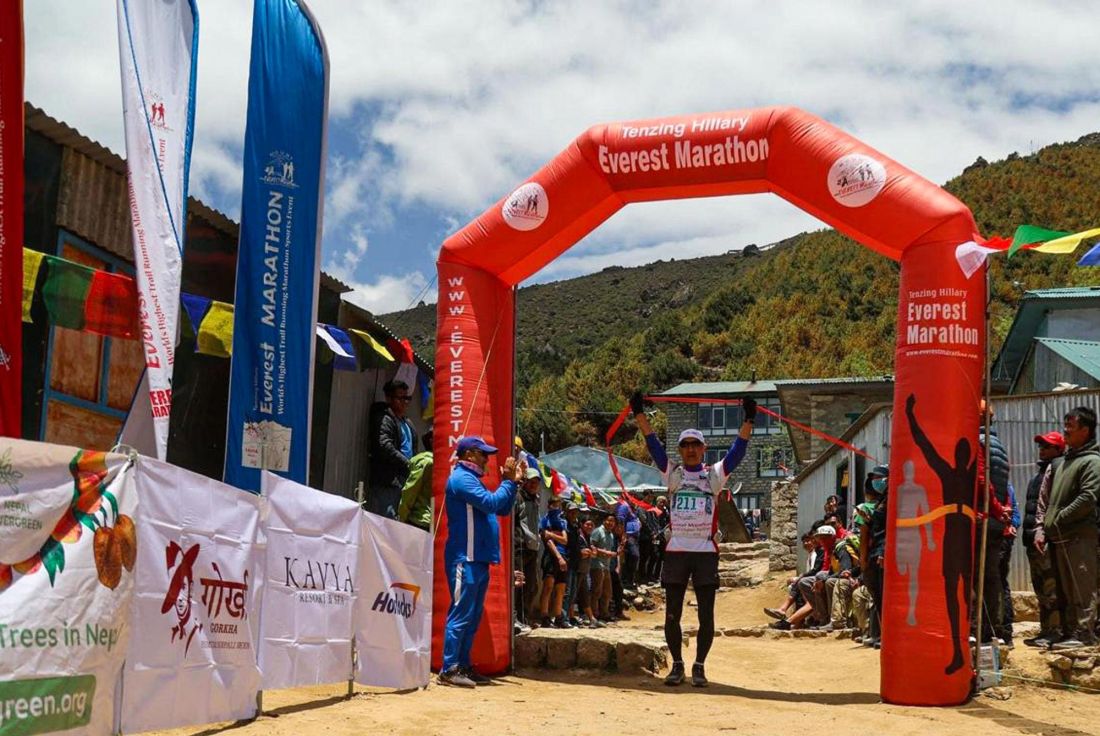 Mr. Tsutomu Sugiyama’s Marathon Success